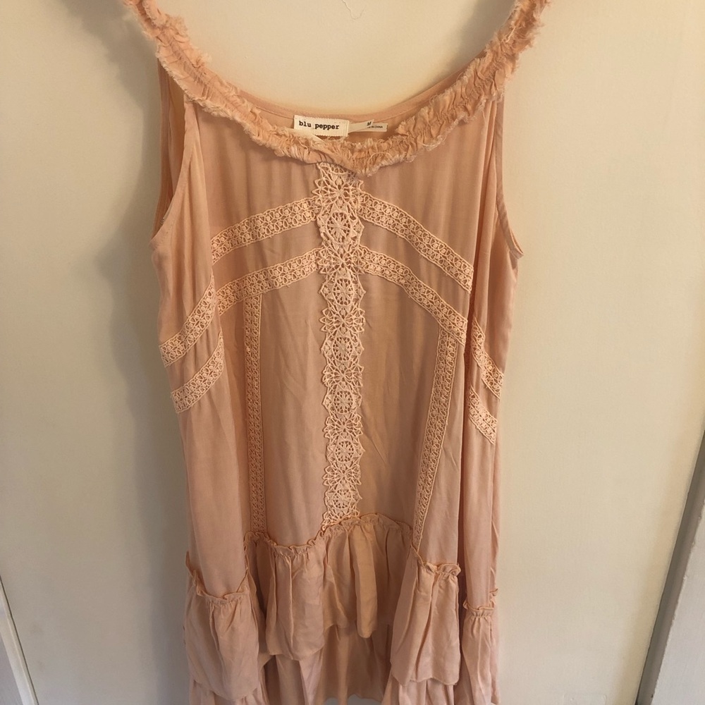 Blu Pepper Flouncy Lace dress - Picture 4 of 6